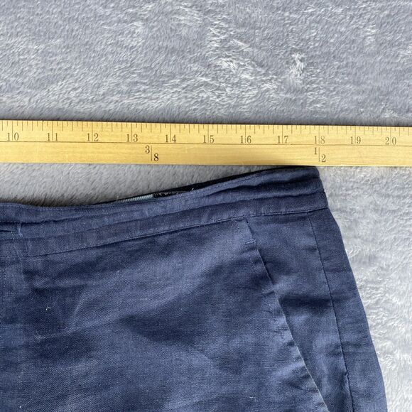 Lorenzino Pants Womens XL Linen Capsule Everyday Casual Minimal Classic Light - Picture 6 of 7